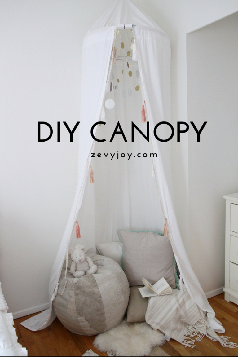 Girl’s Room – DIY Canopy