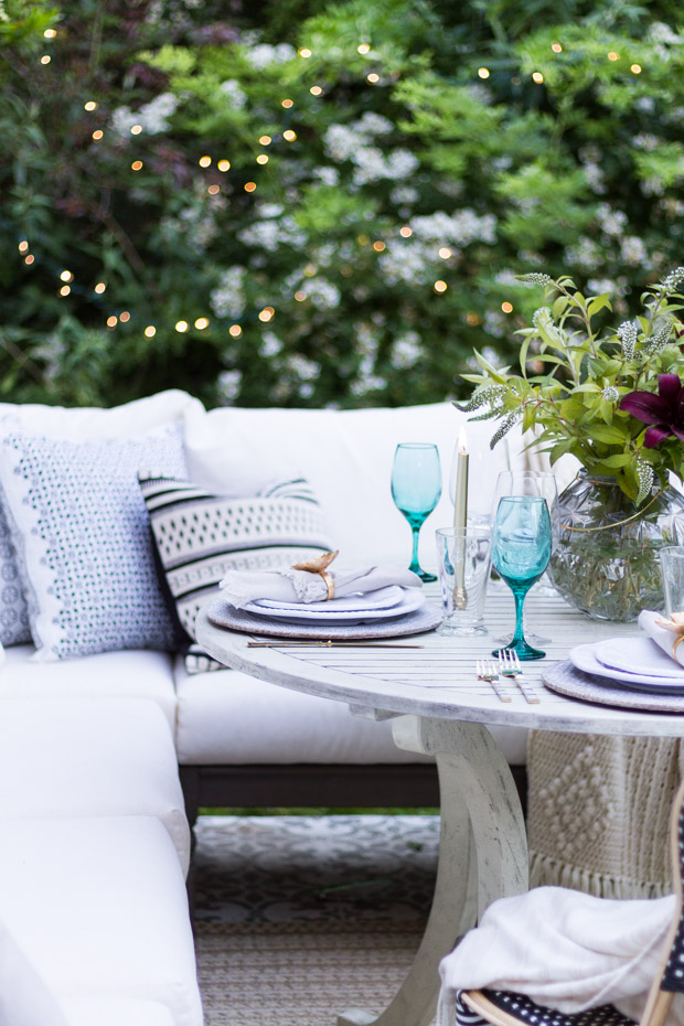 outdoor entertaining 