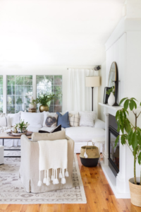 Spring in the Sunroom with Soft Blues - Seasonal Simplicity Home Tour