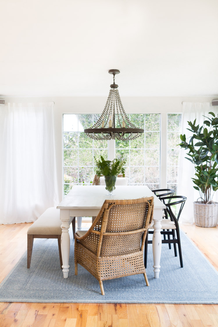 Spring in the Sunroom with Soft Blues - Seasonal Simplicity Home Tour