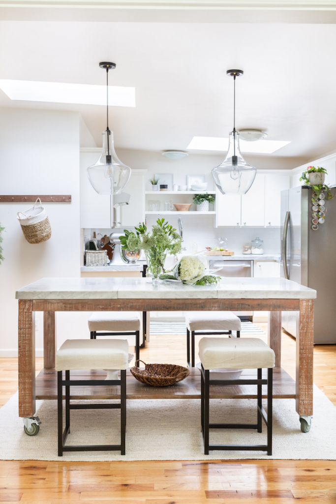 How to Take a Basic Kitchen and Give it Designer Details - zevy joy