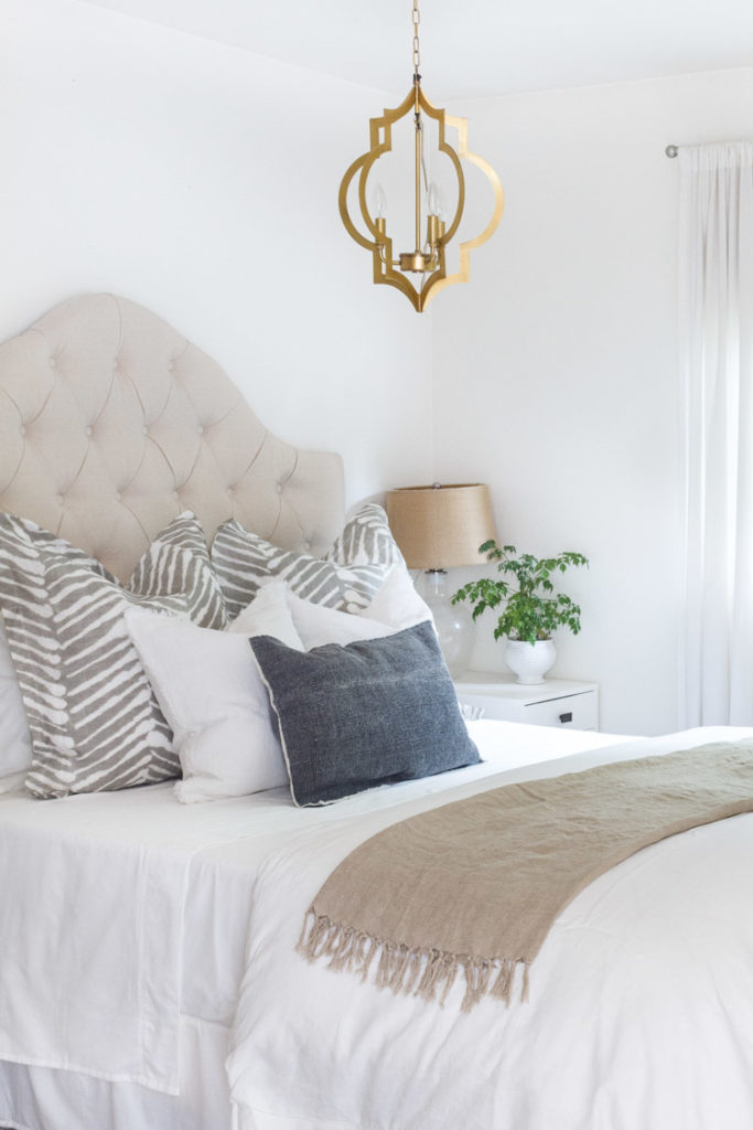 Linen in the Bedroom for Summer - zevy joy