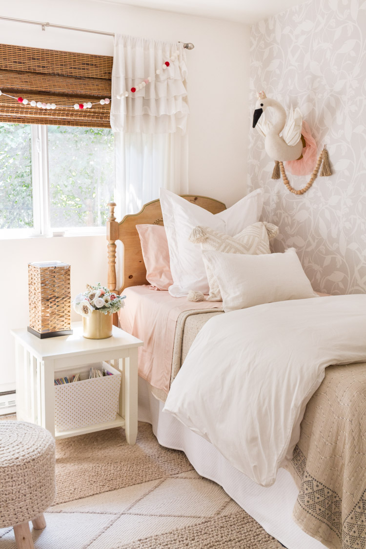 Bedding Refresh For A Little Girl's Room 