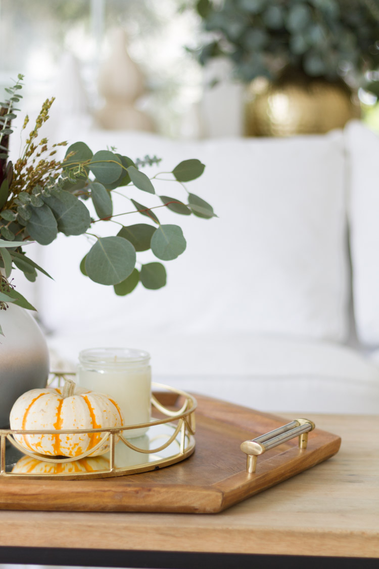 Fall Family Room - Seasons of Home Holiday Decor Series