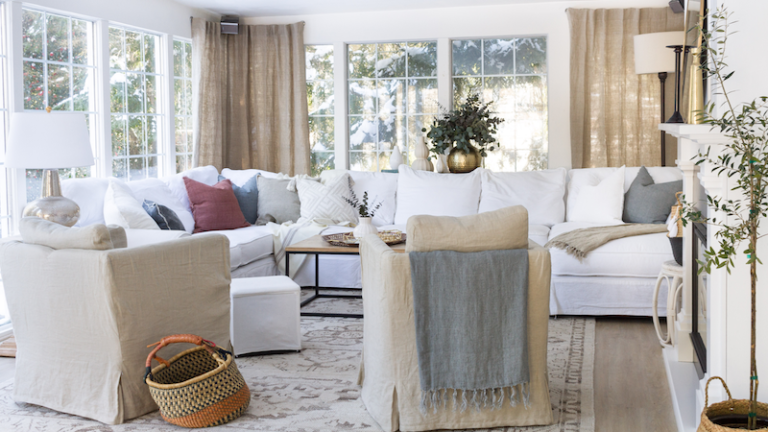 Family Room Refresh and Some Organizing Tips