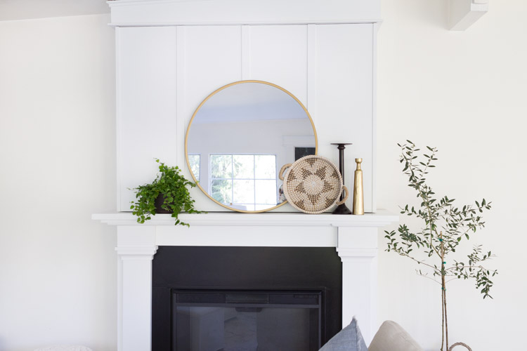 A Simple Spring Mantel