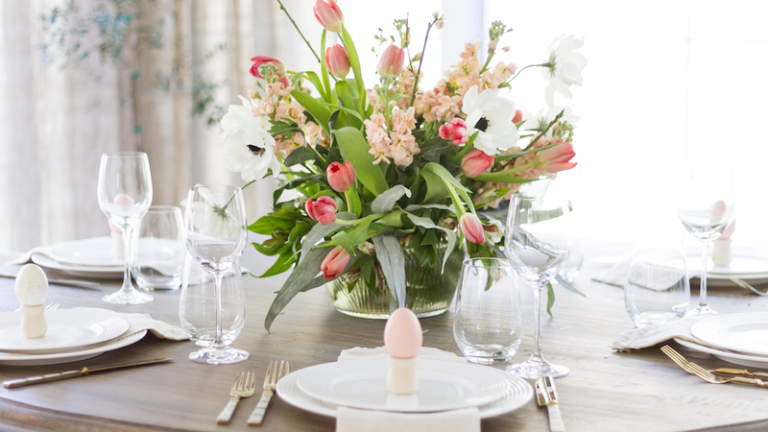 Spring Entertaining with Shades of Pink