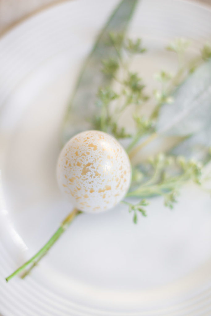 Sweet and Simple Easter Tablescape 9