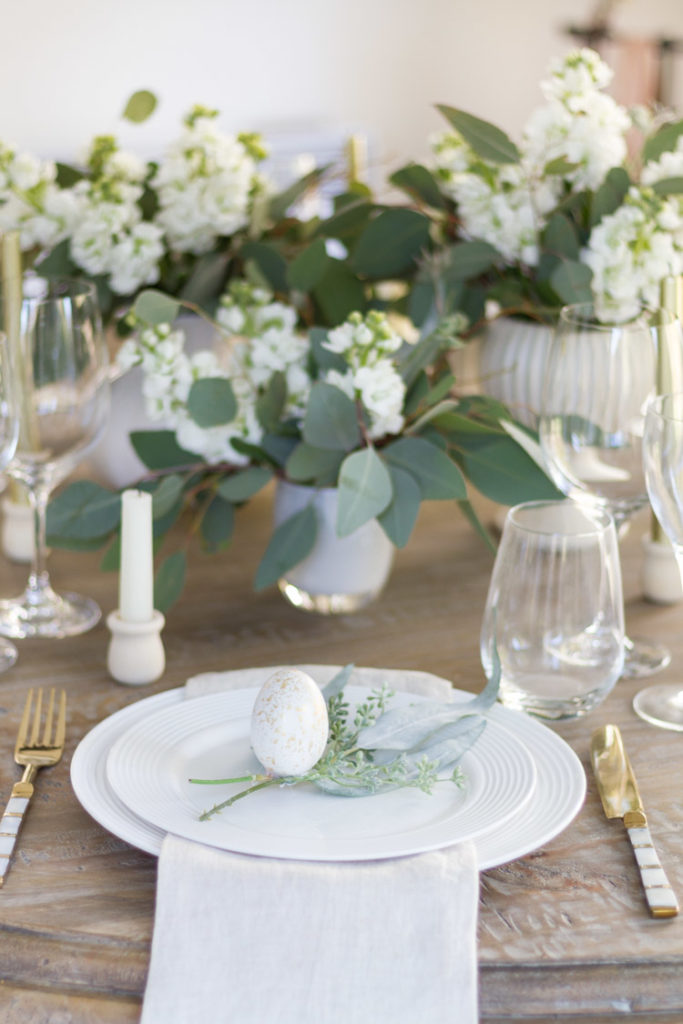 Sweet and Simple Easter Tablescape 9
