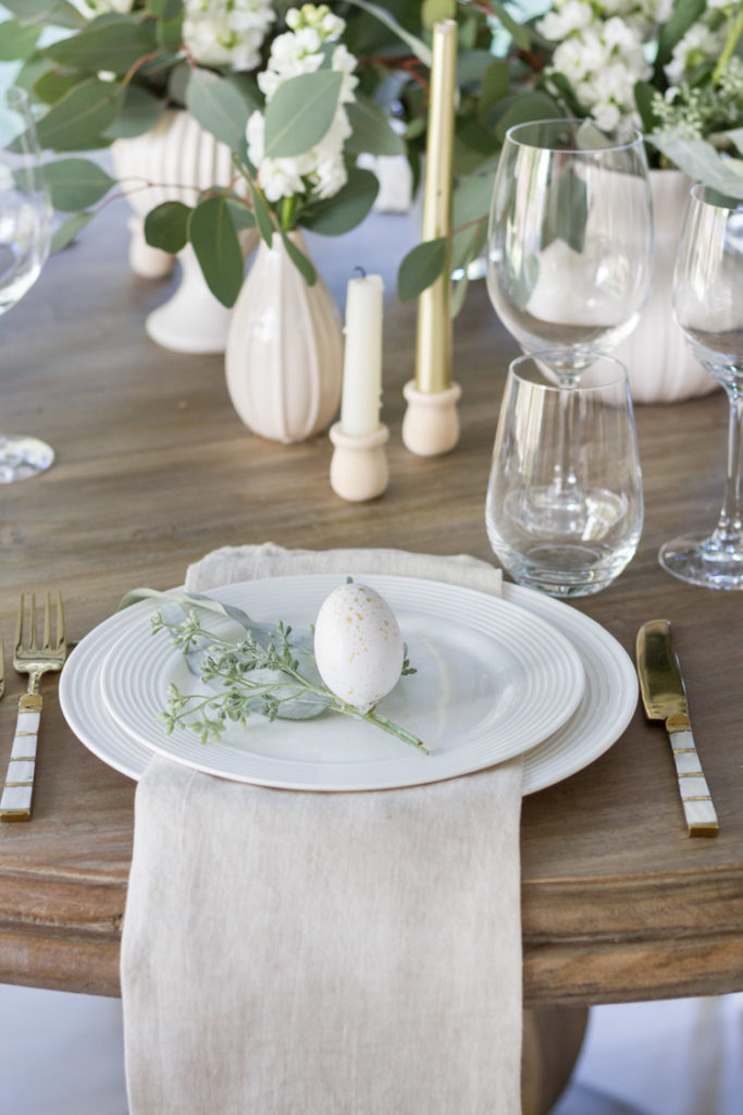 Sweet and Simple Easter Tablescape 9