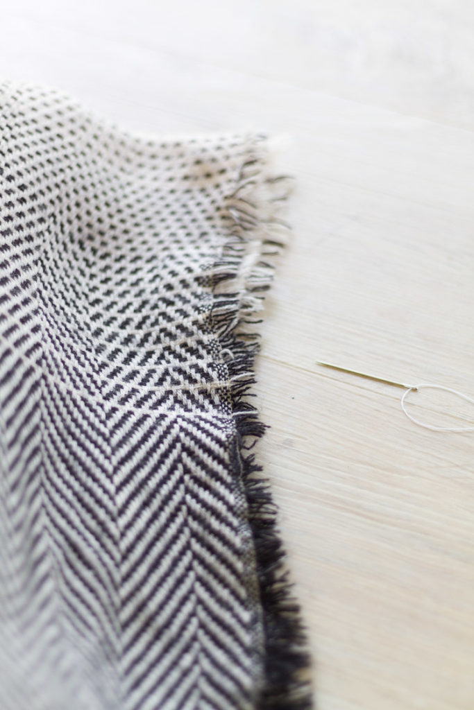 DIY Scarf Pillow