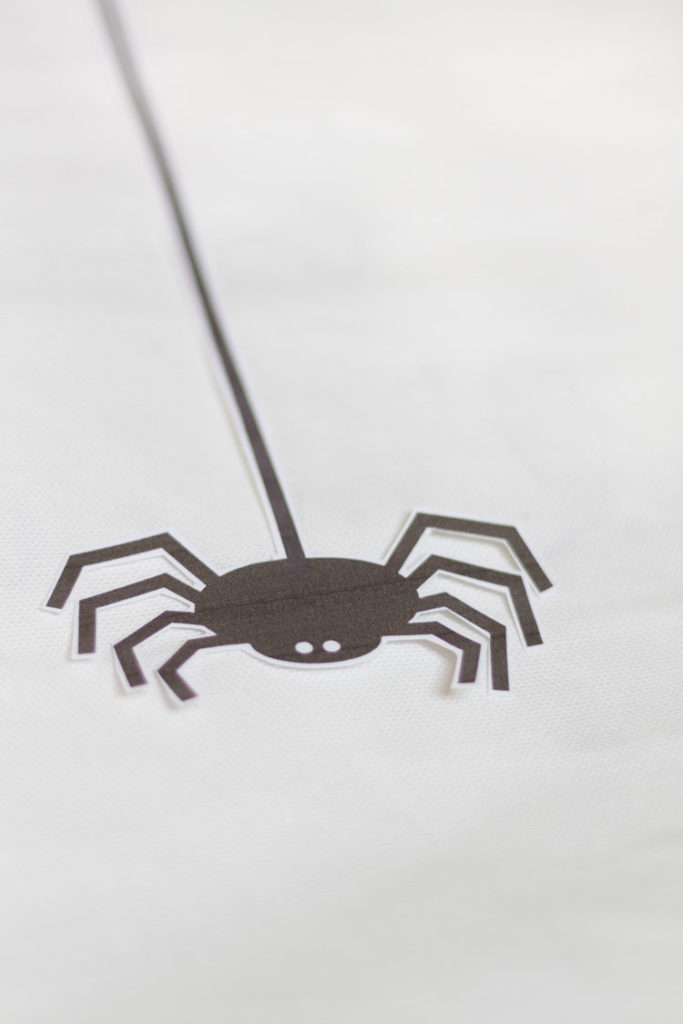 Dangling Spider Pillow Printable