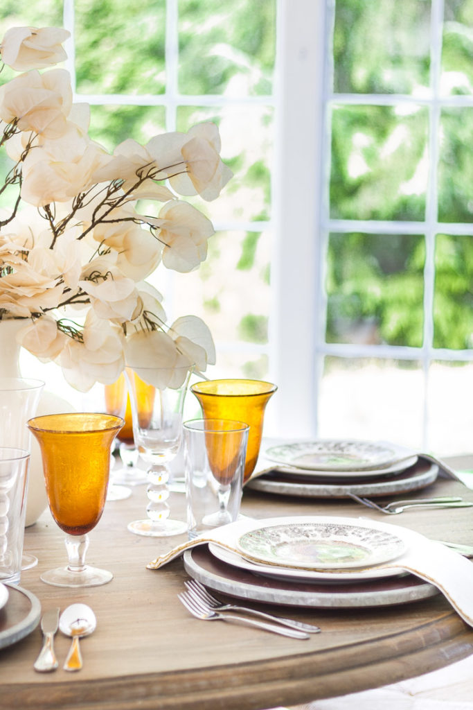 A Harvest Table Setting for the Season