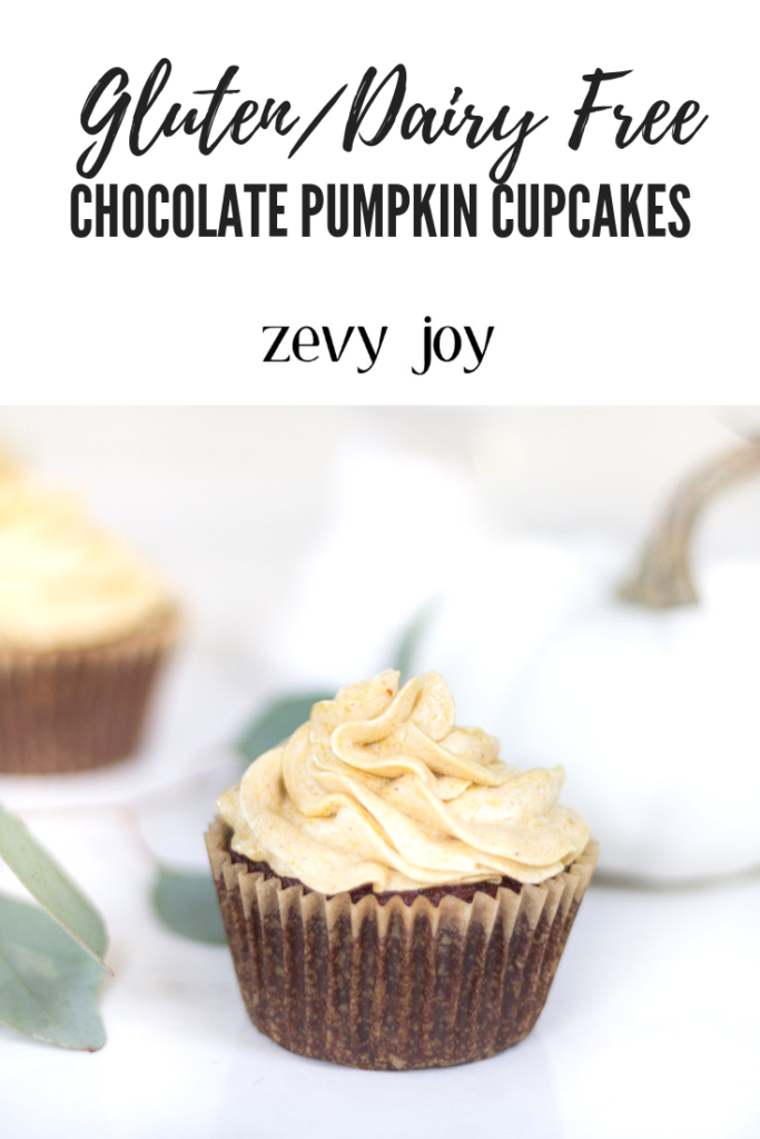 Pumpkin Chocolate Cupcakes