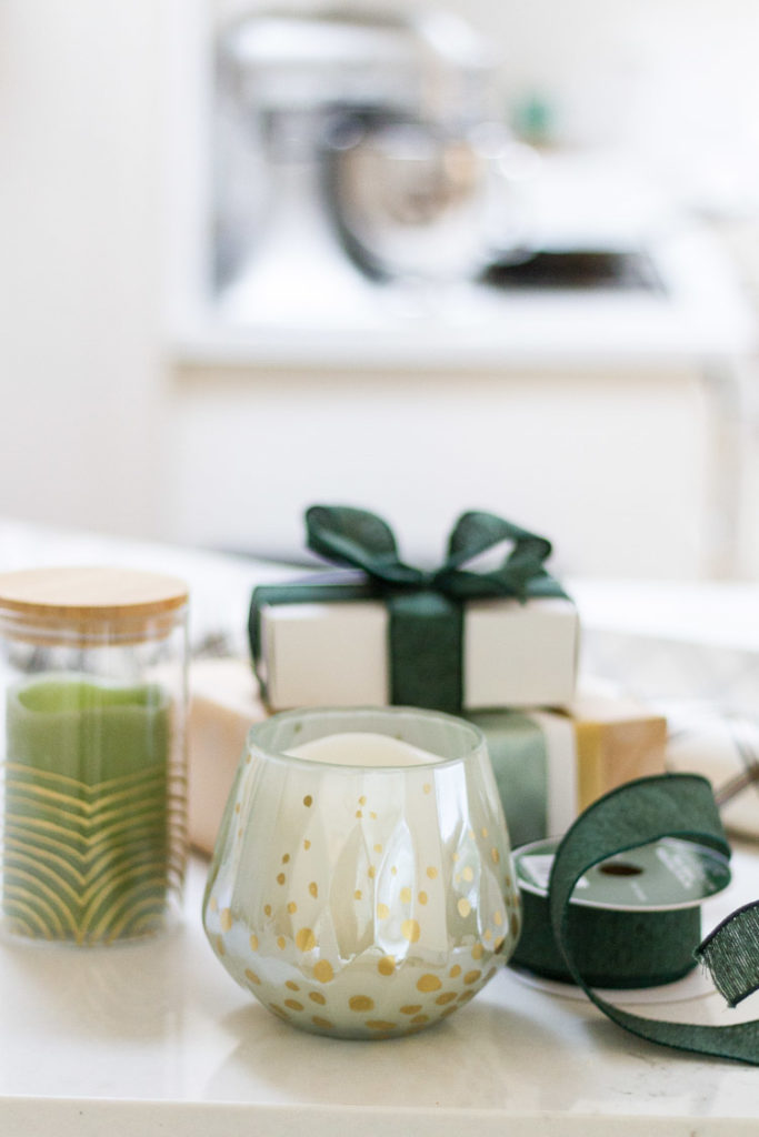 DIY Gift - Gold Detailed Candle Votive