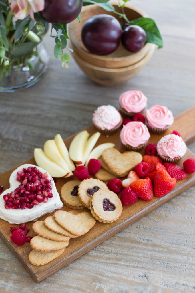 A Valentine's Day Charcuterie Board