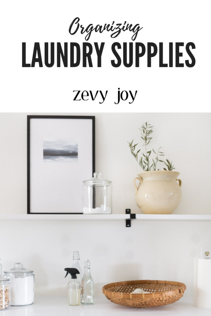 Organizing Laundry room Supplies 7