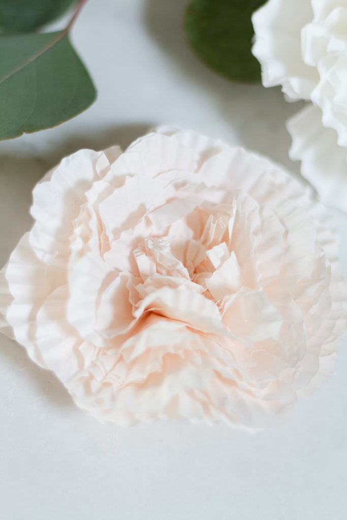 DIY Cupcake Liner Flowers_