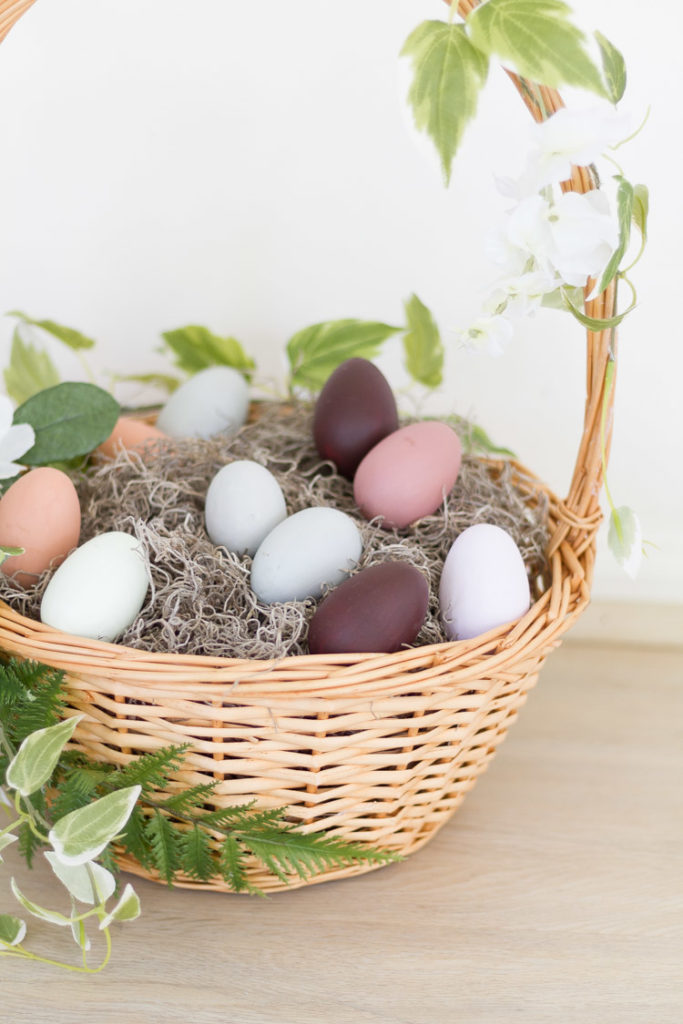 DIY Floral Easter Basket 