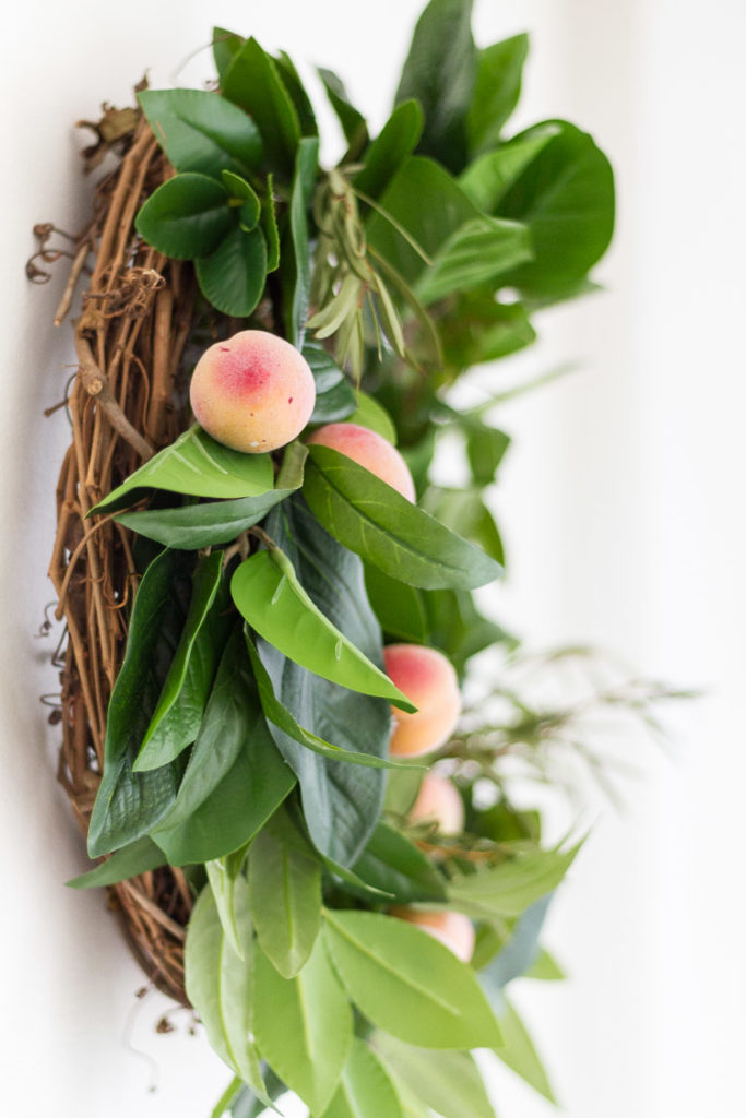 Spring DIY - Faux Fruit Wreath 6