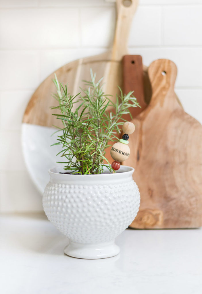 DIY Beaded Garden Markers