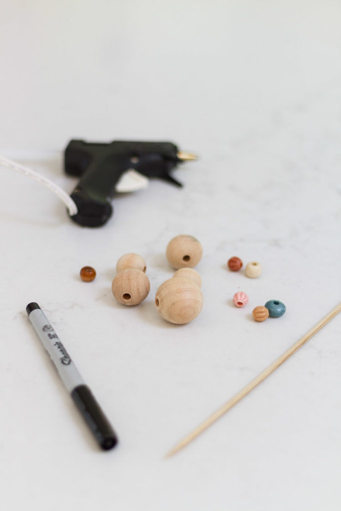DIY Beaded Garden Markers