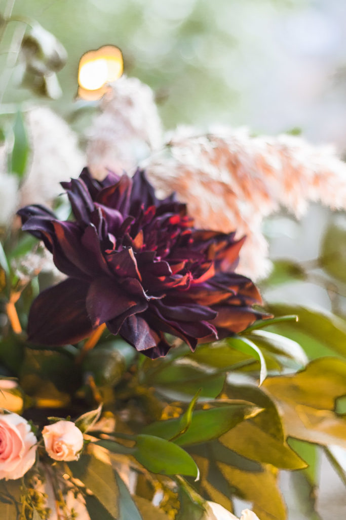 Moody Fall Floral Centerpiece 