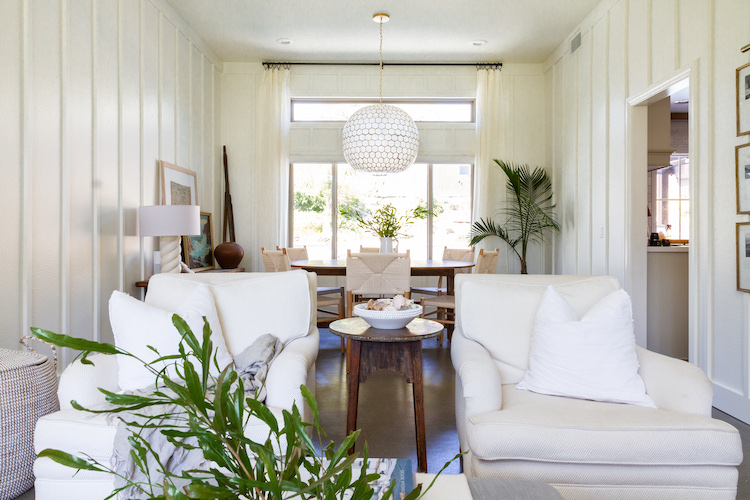 An Update to our Living Room: Floor to Ceiling Board and Batten