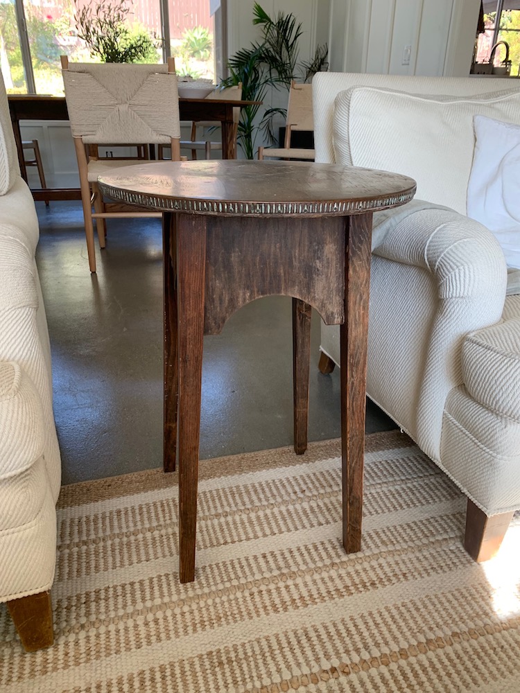 A $20 Copper Side Table Makeover!